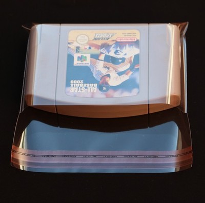 25 St. Schutzhüllen aus Folie für Nintendo 64 Videospielkonsole protection Cover