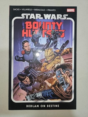 Star Wars Bounty Hunters Bedlam on Bestine Marvel Graphic Novel