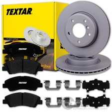 TEXTAR BREMSSCHEIBEN 252mm + BELÄGE VORNE passend für HYUNDAI i10 BA 2 AC 3