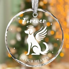 Dog Memorial Ornament, Dog Memorial Gifts for Loss of Dog, Loss of Dog Sympat...