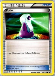 Potion 100/114 Black & White Common