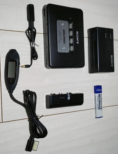 SONY Walkman WM-EX808 Portable Cassette Player Black Fully Serviced Tested