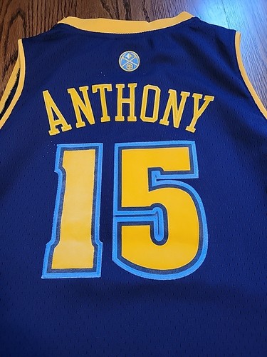 Reebok Carmelo Anthony Denver Nuggets Jersey Youth Size XL 18-20 Basketball Boy - Picture 9 of 9
