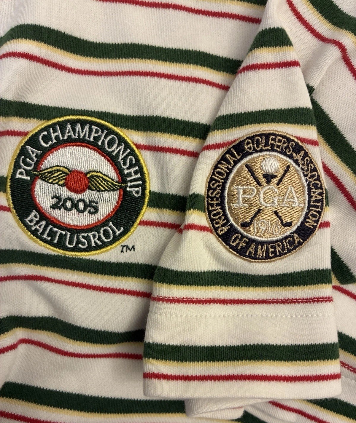 Cutter & Buck 2005 PGA Championship Baltusrol Golf Polo Shirt Men