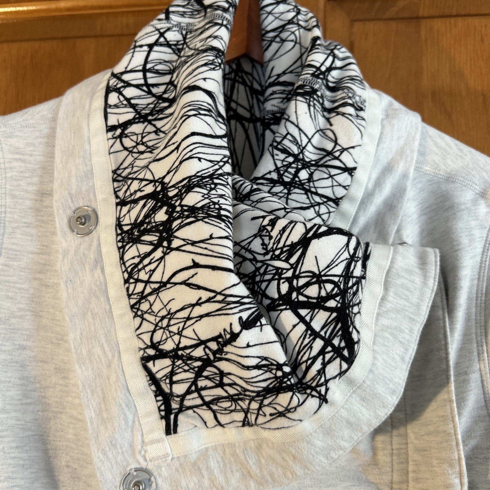 Lululemon Method Wrap Heather Ghost Nesting Bird … - image 4