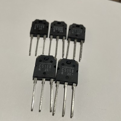 5 Pieces | Toshiba 2SC5198 C5198 Transistors - Located In The USA