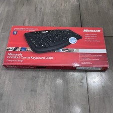 Microsoft Comfort Curve Keyboard 2000 NOS Ope...