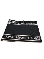 ARMANI Écharpe en tricot Dames Écharpe noir style décontracté