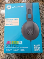 JLab JBuddies Studio 2 Kids Wired Headphones w/ Mic - NEW LIFETIME WARRANTY