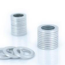 20Pcs M14 Oil Drain Plug Gasket, Aluminum Crush Washer, for Oil Change, Seal ...