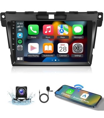 9 Inch CarPlay Android Auto Radio For Mazda CX7 2007-2014 Car Stereo