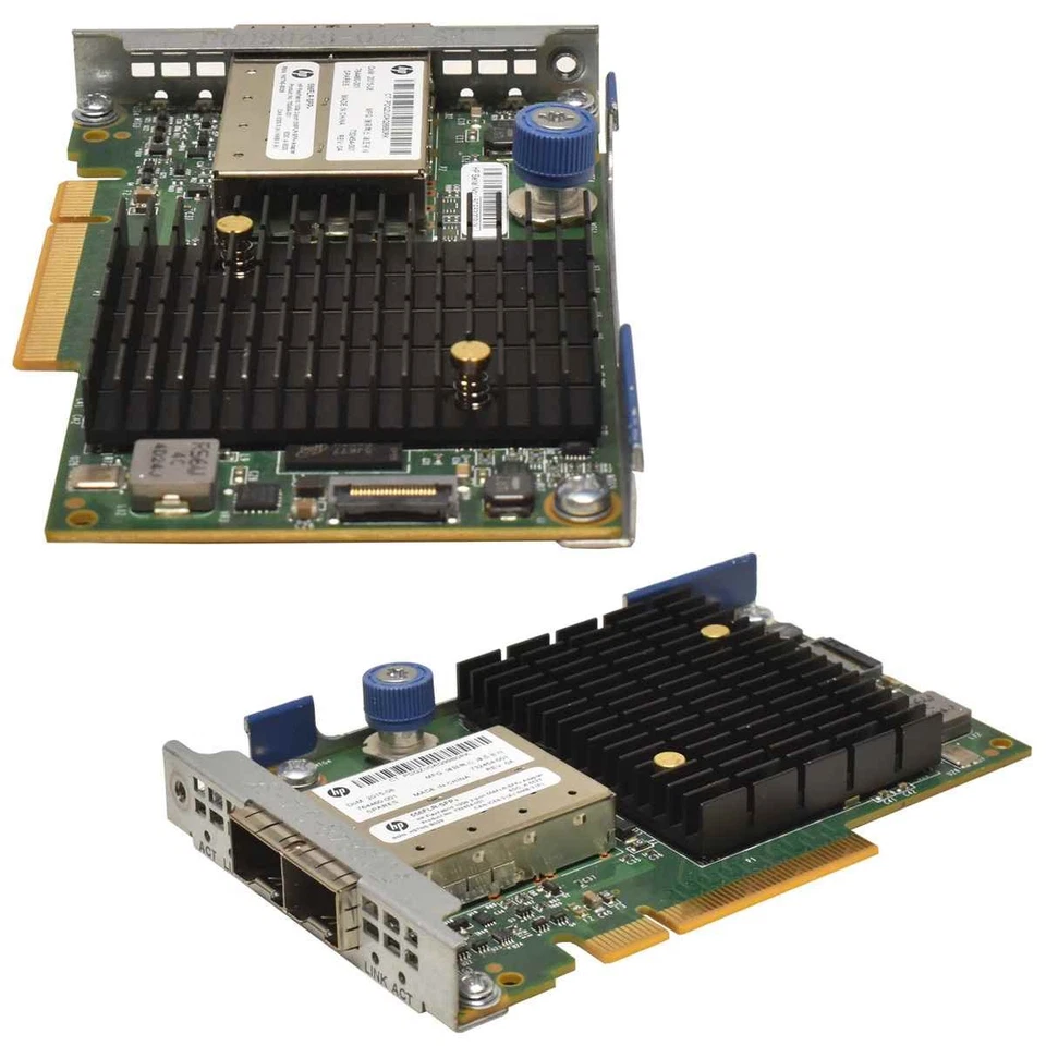 HP FlexFabric 556FLR-SFP+ 2Port SFP+ 10Gb Adapter 732454-001 +GBIC ProLiant G9 - Bild 3 von 3