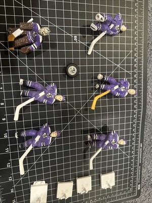 Cleveland Crusaders Wayne Gretzky Overtime Tabletop Hockey Team With Puck
