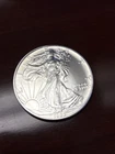 1993  AMERICAN SILVER EAGLE  1  OZ.  PURE FINE SILVER  999 BULLION COIN / EX-UNC
