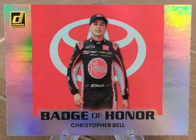 2024 Donruss Badge Of Honor SP Insert Christopher Bell