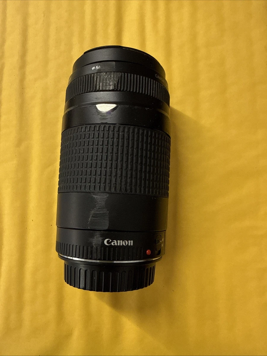 Canon EF 75-300mm Camera Lenses for sale | eBay