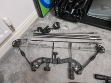 Adjustable 30-70lbs Compound Bow Arrow Hunting Set Adult Archery Target Shooting