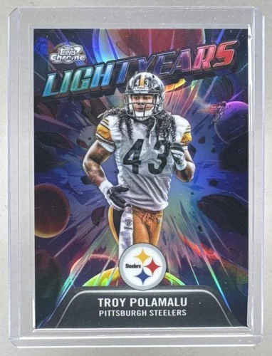 2025 Topps Cosmic Chrome Troy Polamalu Base (RAW)