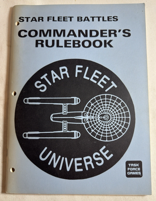 #ad #ad Star Trek Star Fleet Battles Commander#x27;s Rulebook 1983 Rev.0 Task Force Games $23.79