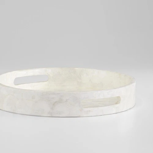 Cyan Design 11688 Triton Pearl Tray, Small - Picture 5 of 6