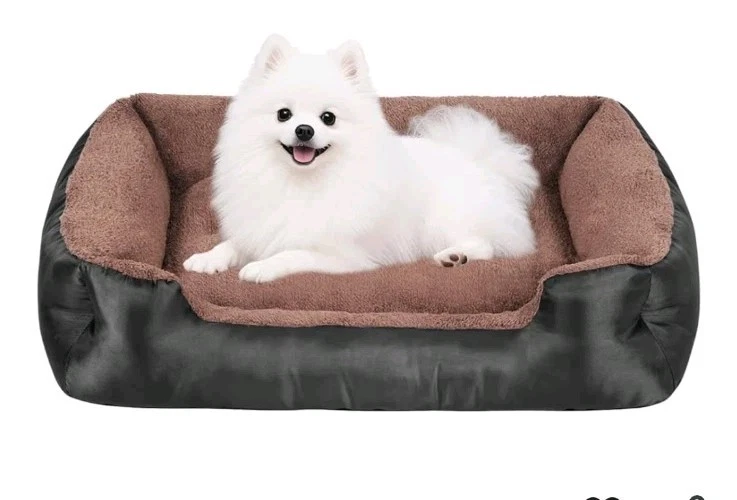 Medium Dog Bed, Washable Dogs Beds for Medium Dogs, Rectangle Pet Beds Soft...