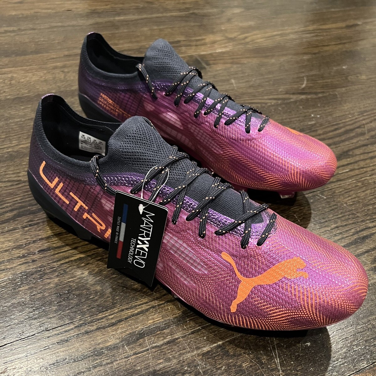 Size-12.5 Puma Ultra 1.4 FG/AG Men\'s Soccer Cleats ULTRA 5 ULTIMATE Firm Ground Men main image 4