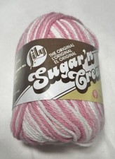SUGAR  N CREAM COTTON YARN. 1pk. STRAWBERRY . ICombine Shipping. READ DET