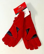 Superior Leather Welding Gloves Heat Resistant Long Sleeves  Forearm Safe USA