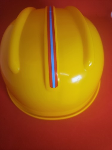 Theo Klein Toy Helmet In Style Of Workers Hard Hat - Picture 5 of 10