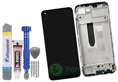 Für Oppo Realme 8 Pro OLED Display Komplettes Bildschirm LCD Rahmen