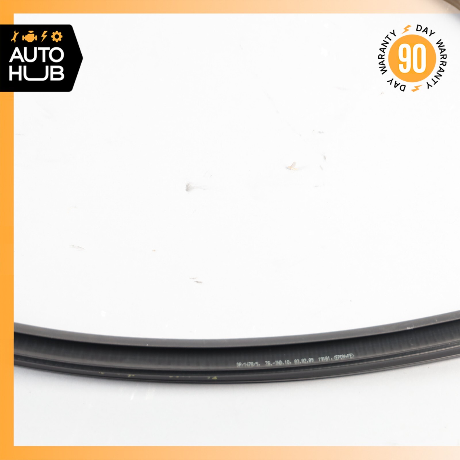 08-19 Maserati GranTurismo M145 Coupe Left Side Door Upper Seal Rubber OEM