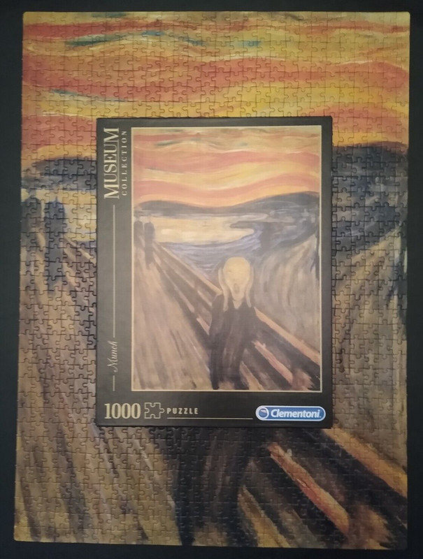 Clementoni Museum Collection Edvard Munch The Scream 1000 Piece Puzzle