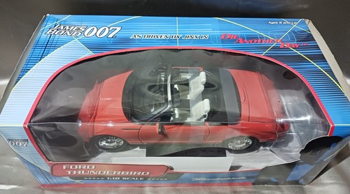JAMES BOND 007 40TH Anniversary: "Ford Thunderbird" 1:18 Diecast Car NIOB- 2002 - Picture 3 of 5