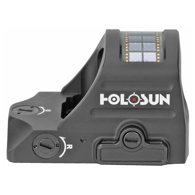 Holosun HS507C X2 Red 2MOA Dot & 32 MOA Ring Solar Failsafe NV Compatible