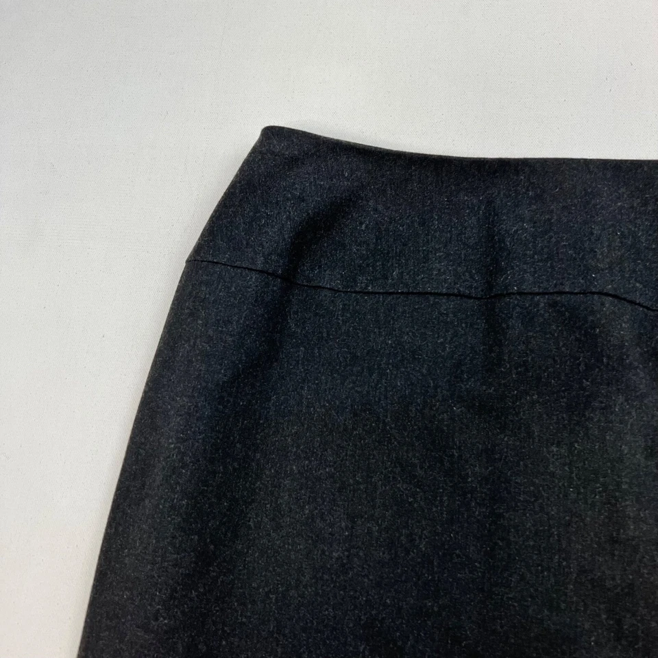 Larry Levine Trajes Mujer’s Hasta la Rodilla Falda Lápiz Carbón 10 Pequeña Abertura Foto 3 de 4