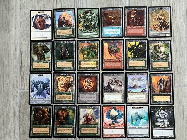 Magic The Gathering Player Reward Tokens ($1.00-$46.99)