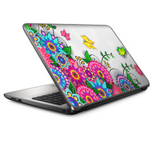 Laptop Skin Wrap Universal for 13 inch - Flowers Colorful Design