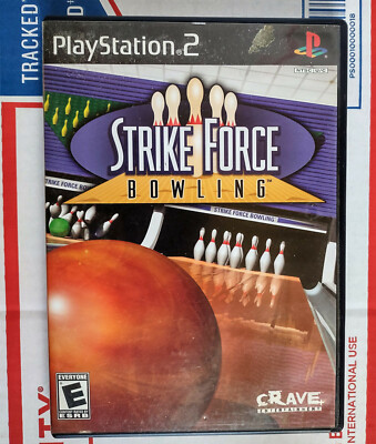 PS2 Strike Force Bowling Sony PlayStation 2 PS2 Complete Tested