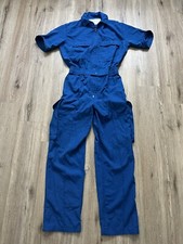 Vintage 100 Nomex III Flame Resistant Safety Coveralls Jumpsuit Size 40 USA