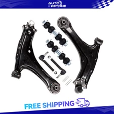 6 Front Lower Control Arm Ball Joint Tie Rod Sway Bar For Pontiac Grand Am Chevy
