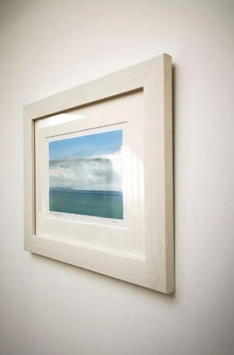 JULIA HALL Arte Contemporáneo Original 2016 N Devon Paisaje Marino Lundy Pintura al Óleo - Imagen 3 de 11