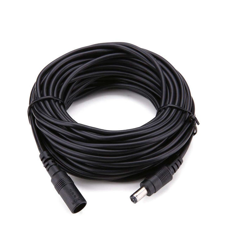 DC 12V Power Supply Extension Cable Wire CCTV Security Cameras/DVR PSU Lead Plug - Image 2 of 4