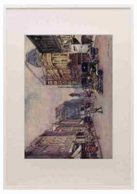 Woods Albert 1871 1944 Lancashire 1921 Manchester St Anns Square A3 A4 gerahmt P