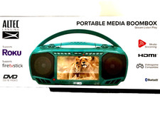 Portable Media Boombox (altec Lansing) - Brand New In Box