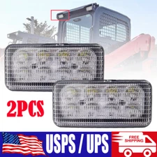 2Pcs 40W LED Work Lights Headlights For Kubota Skid Steer SVL V0511-53510