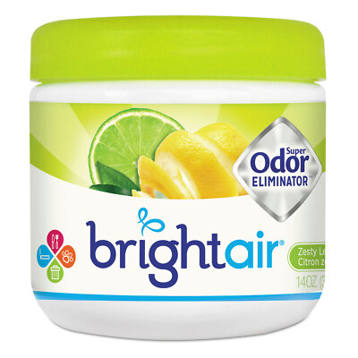 BRIGHT Air Super Odor Eliminator Zesty Lemon and Lime 14 oz 900248EA