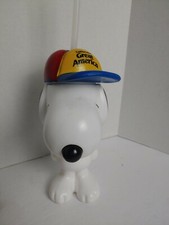 Peanuts Snoopy Collectors Drink Water Bottle Sipper Travel CA Great America 2013