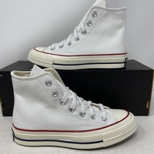 Converse Chuck 70 HI High Vintage Canvas White Womens 5 Shoes Sneaker B-Grade