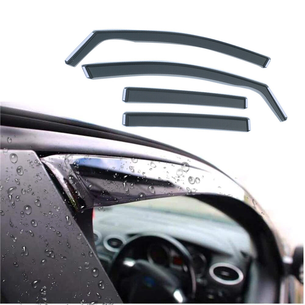 4PCS/Set Wind Deflectors & Clips For VW Golf mk 7 5door hatchback 2012onwards eBay