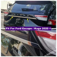 Accessories Rear Trunk Lid Tail Trim Door Strip For Ford Escape Kuga 2020 - 2025